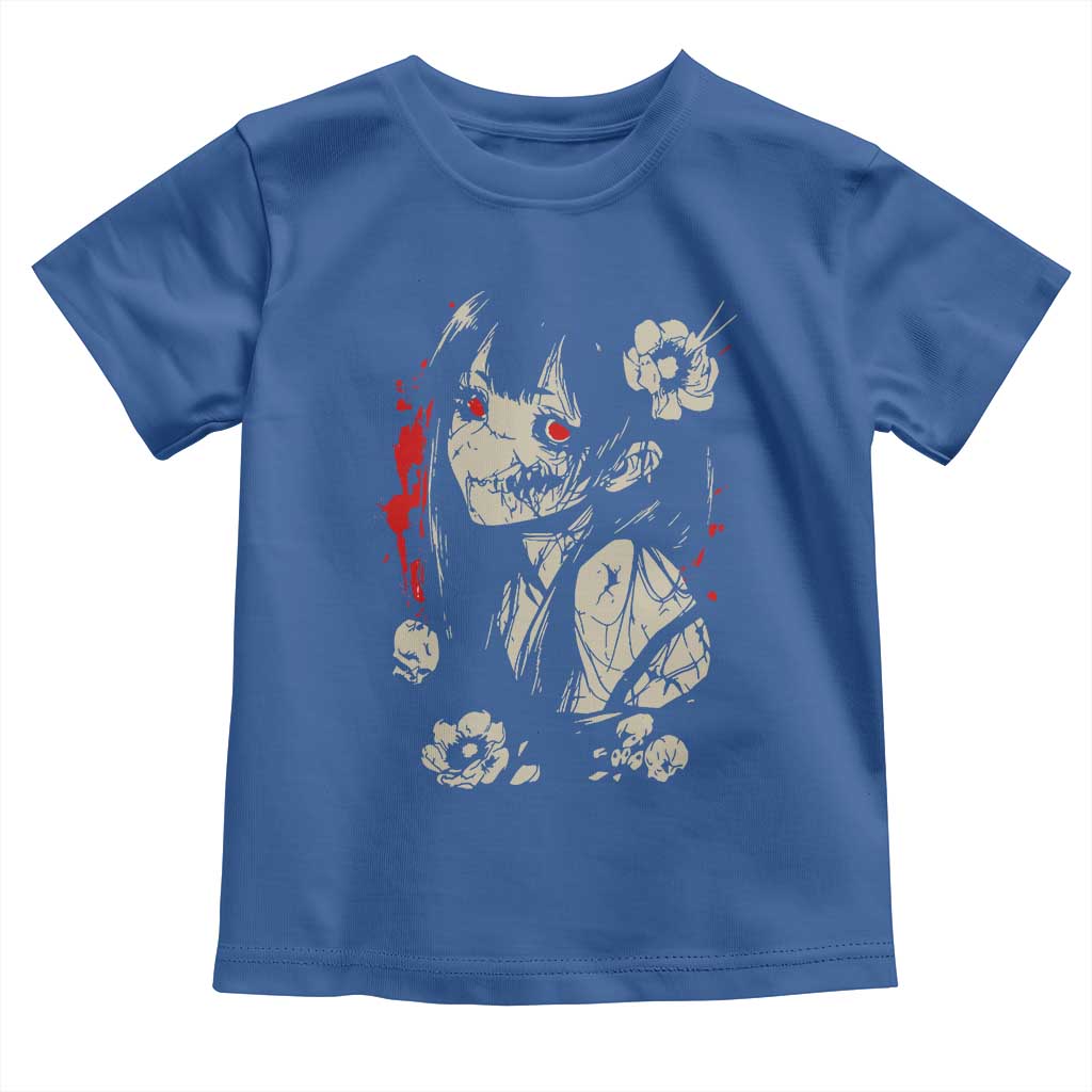 Horror Anime Manga Toddler T Shirt Japanese Creepy Kawaii Goth Otaku