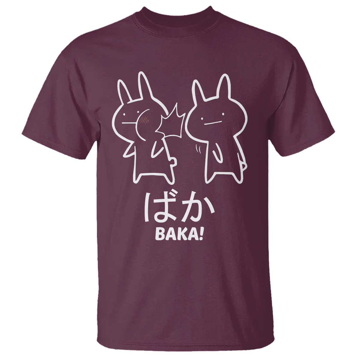 Funny Japanese Baka T Shirt Foolish Humorous Dumb Sarcasm Anime Manga Otaku - Wonder Print Shop