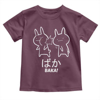 Funny Japanese Baka Toddler T Shirt Foolish Humorous Dumb Sarcasm Anime Manga Otaku