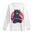 Japanese Ninja Cat Long Sleeve Shirt Ancient Japan Warrior Samurai Tattoo Kawaii Vintage