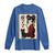 Japanese Gothic Kawaii Anime Samurai Cat Long Sleeve Shirt Japan Female Bushido Graphic With Kanji Retro Vintage