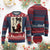 Japanese Gothic Kawaii Anime Samurai Cat Ugly Christmas Sweater Japan Female Bushido Graphic With Kanji Retro Vintage - Wonder Print Shop