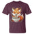 Kawaii Fox Ramen Japanese T Shirt Japanese Anime Otaku Manga Cute Graphic - Wonder Print Shop