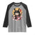 Japanese Samurai Cat Raglan Shirt Ancient Ninja Kitten Warrior Tattoo Kawaii Otaku Retro