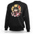 Japanese Samurai Cat Sweatshirt Ancient Ninja Kitten Warrior Tattoo Kawaii Otaku Retro - Wonder Print Shop