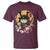 Japanese Samurai Cat T Shirt Ancient Ninja Kitten Warrior Tattoo Kawaii Otaku Retro - Wonder Print Shop