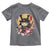 Japanese Samurai Cat Toddler T Shirt Ancient Ninja Kitten Warrior Tattoo Kawaii Otaku Retro