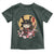 Japanese Samurai Cat Toddler T Shirt Ancient Ninja Kitten Warrior Tattoo Kawaii Otaku Retro