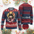 Japanese Samurai Cat Ugly Christmas Sweater Ancient Ninja Kitten Warrior Tattoo Kawaii Otaku Retro - Wonder Print Shop