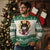 Japanese Samurai Cat Ugly Christmas Sweater Ancient Ninja Kitten Warrior Tattoo Kawaii Otaku Retro - Wonder Print Shop