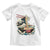 Japanese Kanagawa Wave Ramen Bowl Graphic Toddler T Shirt Retro Anime Noodles Art