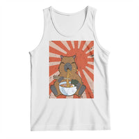 Kawaii Capybara Ramen Tank Top Cute Capy Meme Japanese Noodles Lover