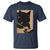 Kawaii Cat Eating Sushi T Shirt Japanese Anime Manga Otaku Retro Vintage Graphic - Wonder Print Shop