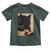 Kawaii Cat Eating Sushi Toddler T Shirt Japanese Anime Manga Otaku Retro Vintage Graphic