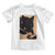 Kawaii Cat Eating Sushi Toddler T Shirt Japanese Anime Manga Otaku Retro Vintage Graphic