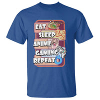 Eat Sleep Anime Gaming Repeat T Shirt Kawaii Otaku Manga Ramen Lover - Wonder Print Shop