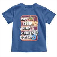 Eat Sleep Anime Gaming Repeat Toddler T Shirt Kawaii Otaku Manga Ramen Lover