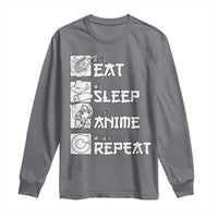 Eat Sleep Anime Repeat Long Sleeve Shirt Japan Otaku Manga Lover