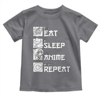 Eat Sleep Anime Repeat Toddler T Shirt Japan Otaku Manga Lover