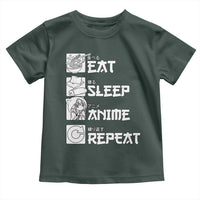 Eat Sleep Anime Repeat Toddler T Shirt Japan Otaku Manga Lover