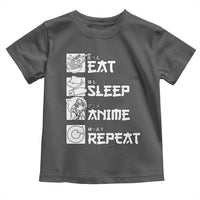 Eat Sleep Anime Repeat Toddler T Shirt Japan Otaku Manga Lover