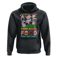 Anime Video Games Food Hoodie Japan Kawaii Gamer Otaku Aesthetic