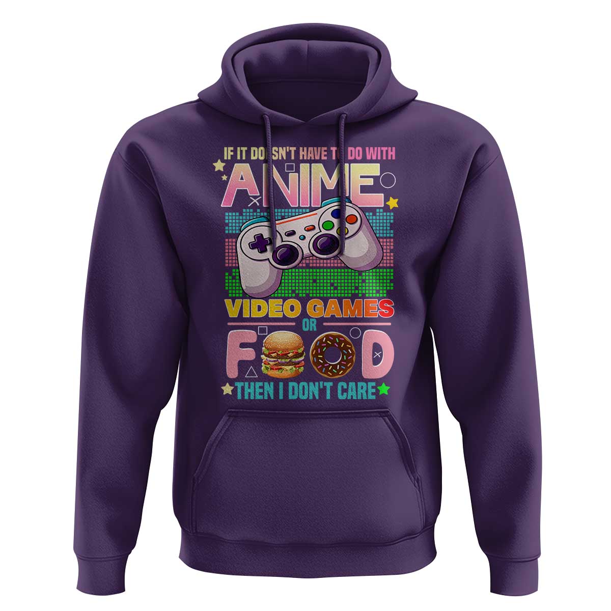 Anime Video Games Food Hoodie Japan Kawaii Gamer Otaku Aesthetic