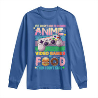 Anime Video Games Food Long Sleeve Shirt Japan Kawaii Gamer Otaku Aesthetic