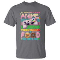 Anime Video Games Food T Shirt Japan Kawaii Gamer Otaku Aesthetic