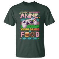 Anime Video Games Food T Shirt Japan Kawaii Gamer Otaku Aesthetic