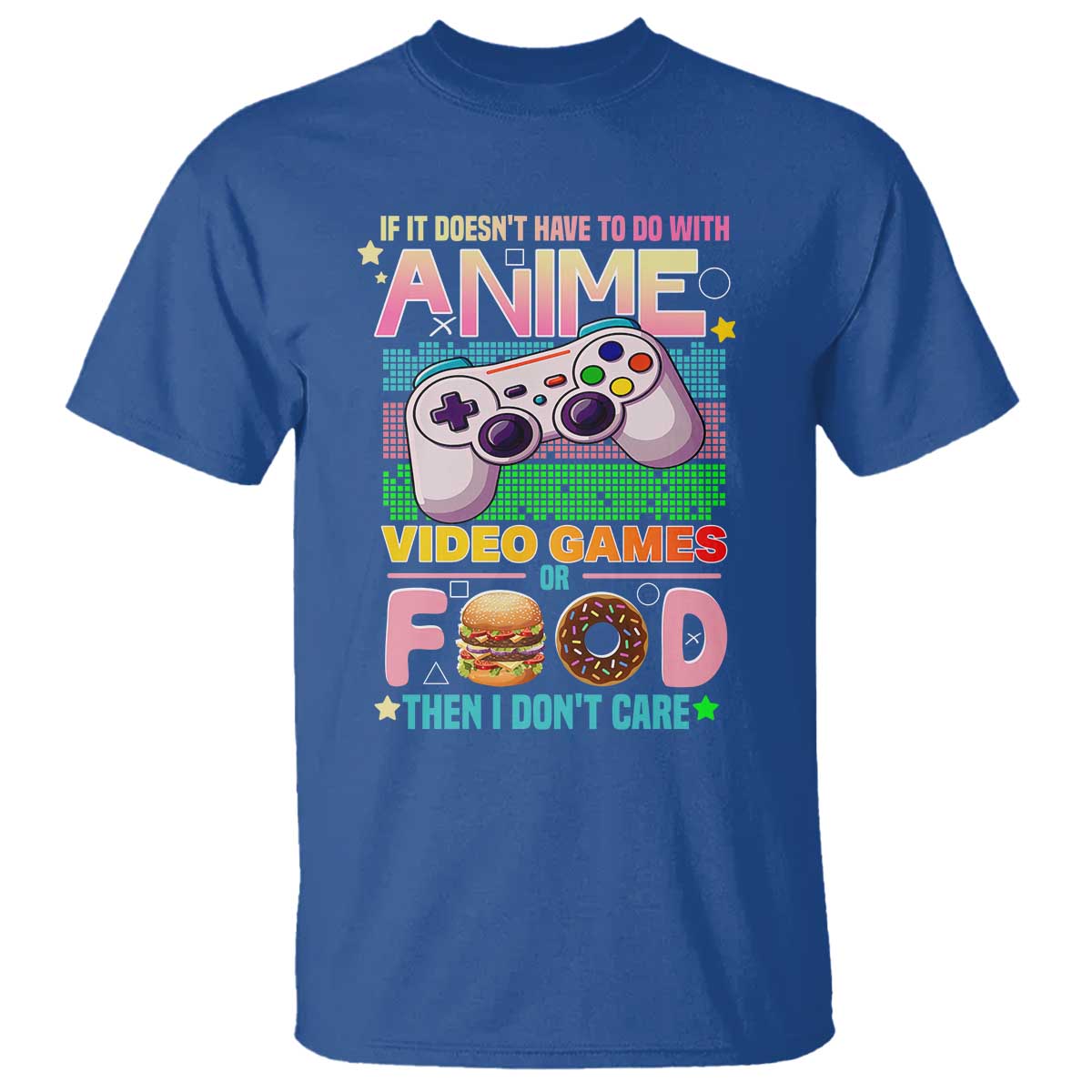 Anime Video Games Food T Shirt Japan Kawaii Gamer Otaku Aesthetic