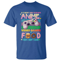 Anime Video Games Food T Shirt Japan Kawaii Gamer Otaku Aesthetic