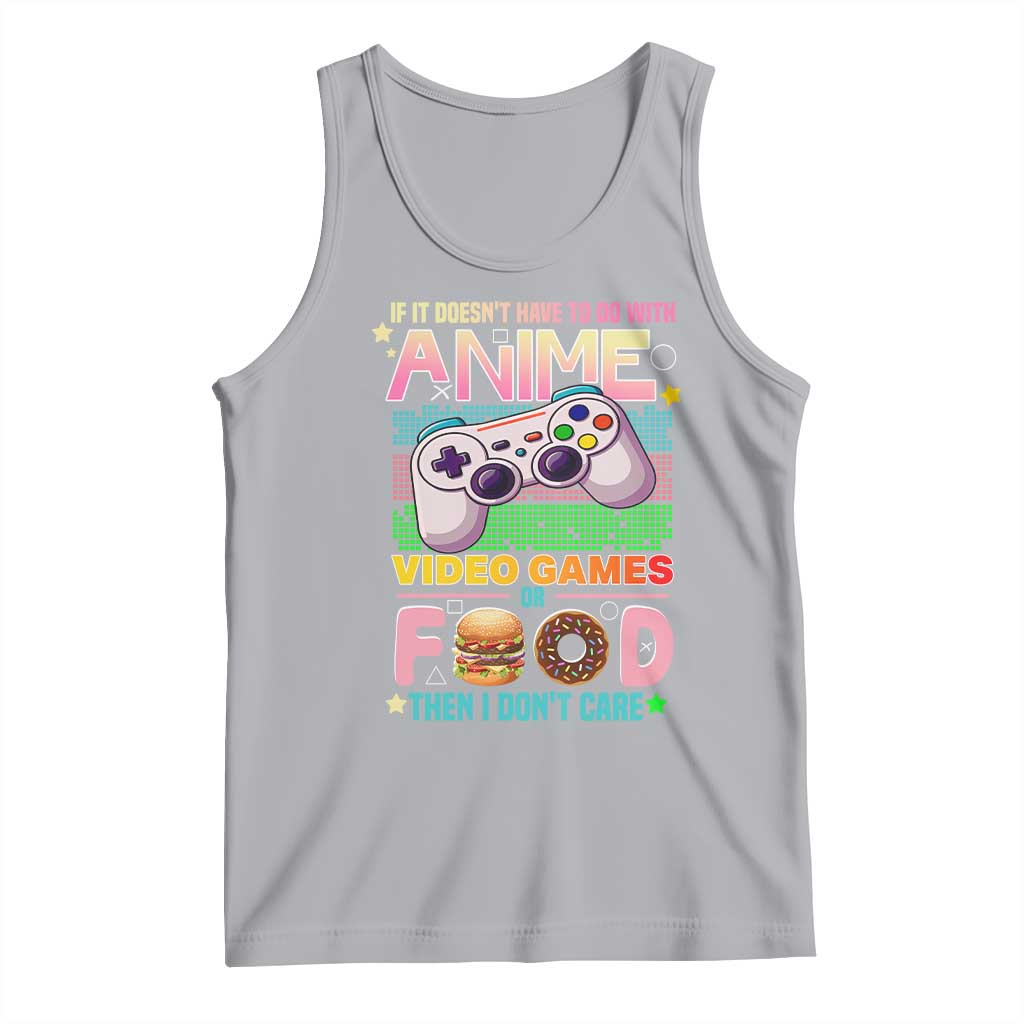 Anime Video Games Food Tank Top Japan Kawaii Gamer Otaku Aesthetic
