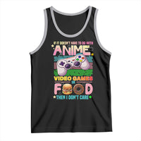 Anime Video Games Food Tank Top Japan Kawaii Gamer Otaku Aesthetic