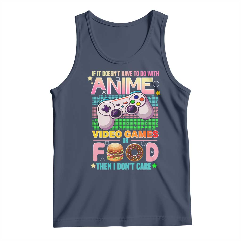 Anime Video Games Food Tank Top Japan Kawaii Gamer Otaku Aesthetic