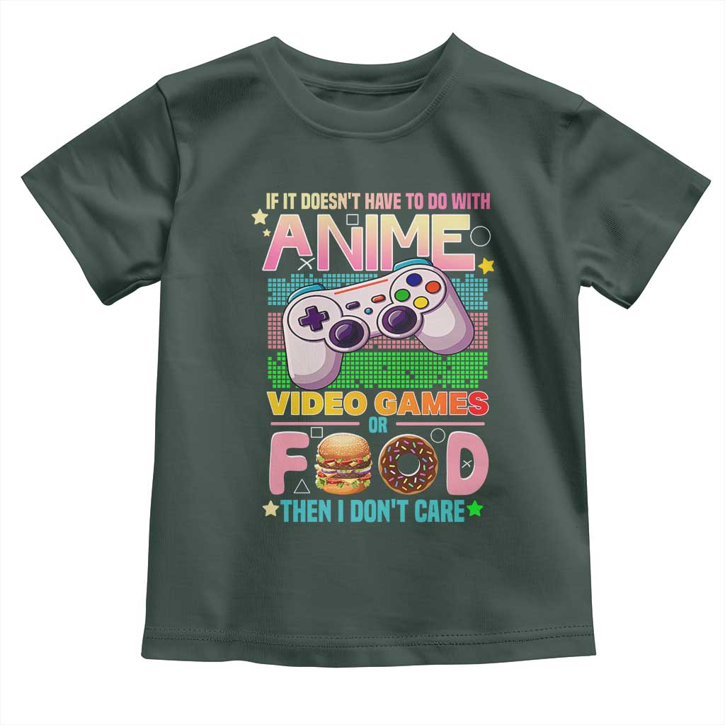 Anime Video Games Food Toddler T Shirt Japan Kawaii Gamer Otaku Aesthetic