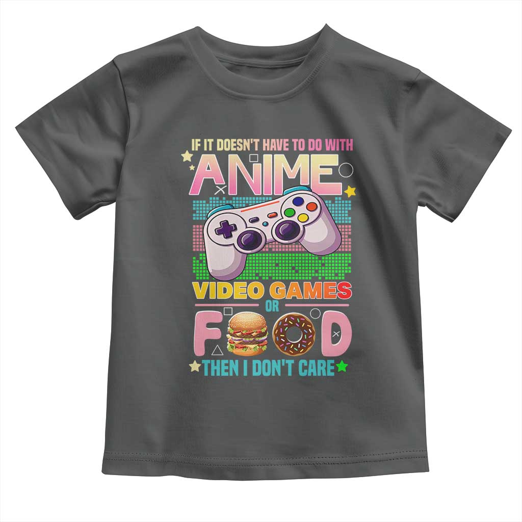 Anime Video Games Food Toddler T Shirt Japan Kawaii Gamer Otaku Aesthetic
