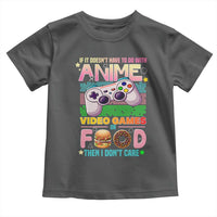 Anime Video Games Food Toddler T Shirt Japan Kawaii Gamer Otaku Aesthetic