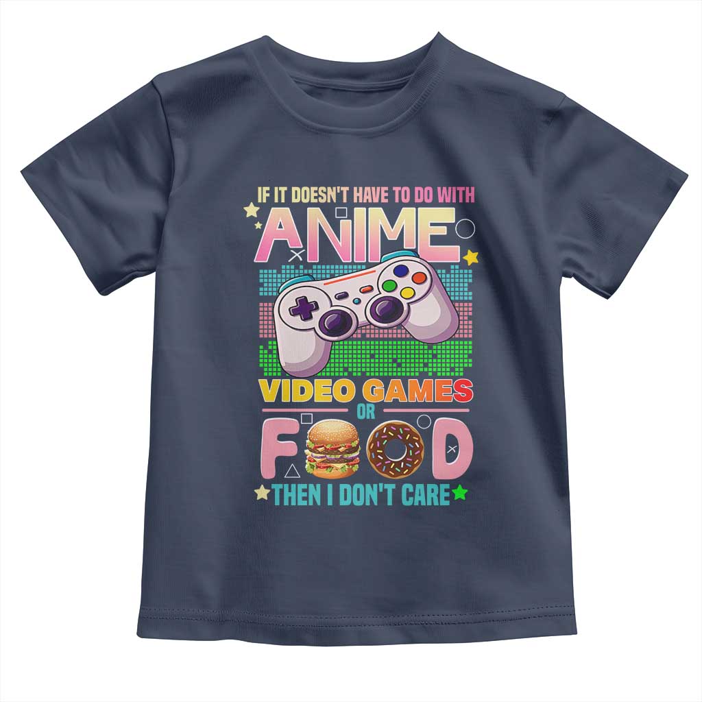 Anime Video Games Food Toddler T Shirt Japan Kawaii Gamer Otaku Aesthetic