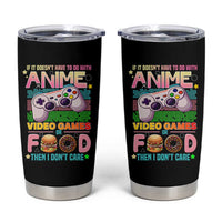 Anime Video Games Food Tumbler Cup Japan Kawaii Gamer Otaku Aesthetic