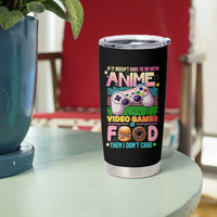 Anime Video Games Food Tumbler Cup Japan Kawaii Gamer Otaku Aesthetic