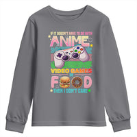 Anime Video Games Food Youth Sweatshirt Japan Kawaii Gamer Otaku Aesthetic