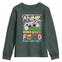 Anime Video Games Food Youth Sweatshirt Japan Kawaii Gamer Otaku Aesthetic