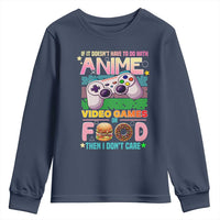 Anime Video Games Food Youth Sweatshirt Japan Kawaii Gamer Otaku Aesthetic