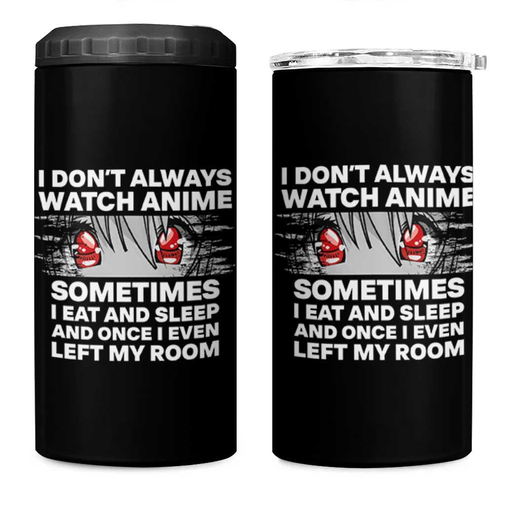 Funny Anime Lover 4 in 1 Can Cooler Tumbler Japanese Kawaii Manga Otaku - Wonder Print Shop