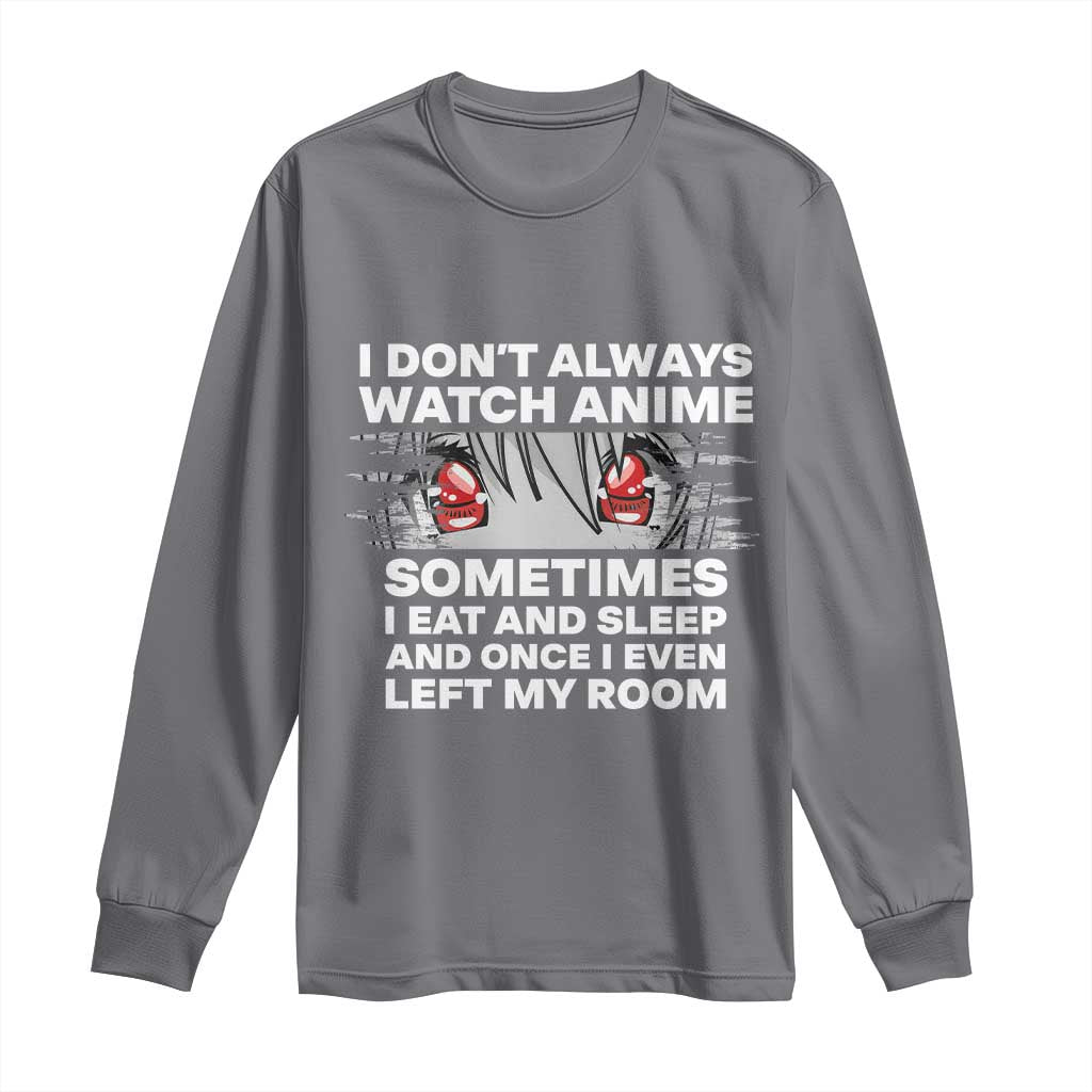 Funny Anime Lover Long Sleeve Shirt Japanese Kawaii Manga Otaku - Wonder Print Shop