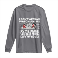 Funny Anime Lover Long Sleeve Shirt Japanese Kawaii Manga Otaku - Wonder Print Shop