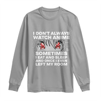 Funny Anime Lover Long Sleeve Shirt Japanese Kawaii Manga Otaku - Wonder Print Shop