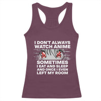 Funny Anime Lover Racerback Tank Top Japanese Kawaii Manga Otaku - Wonder Print Shop