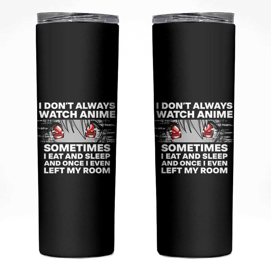 Funny Anime Lover Skinny Tumbler Japanese Kawaii Manga Otaku - Wonder Print Shop